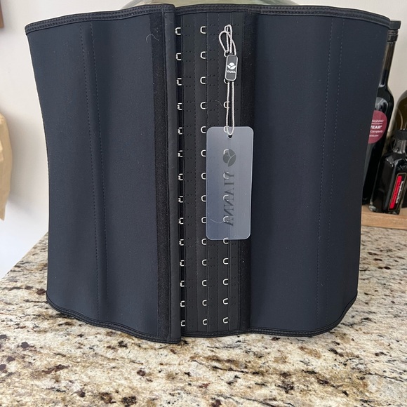 Yianna Black Waist Trainer Corset S - Picture 1 of 7
